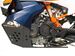 AXP Adventure HARD Skid Plate HDPE 8mm Black KTM790/890 Adventure/R/Rally 19-24