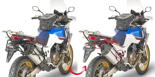 Givi putkisivutelineet Rapid release CRF1000L 18-