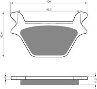 GOLDFREN Jarrupalat 056 Ceramic carbon AD