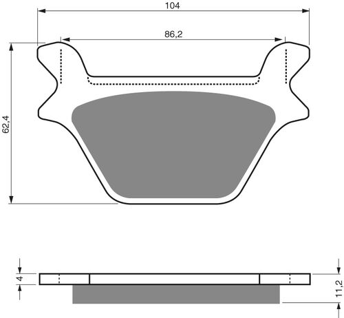 GOLDFREN Jarrupalat 056 Ceramic carbon AD