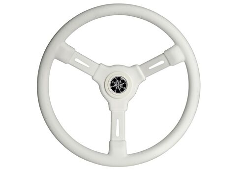 *Ohjauspyörä valkoinen 355mm
