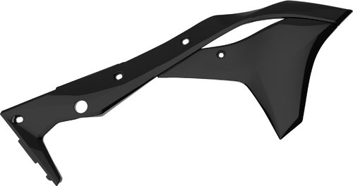 Polisport radiator scoops Kawasaki KX250F(17) Black