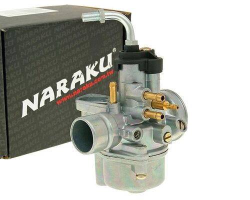 Naraku Carburator, 17,5mm, W/O choke, Minarelli Horizontal / Peugeot Horizontal