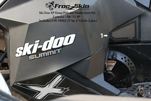 SPI Frogskinz 2008-11 Ski-doo XP 800R Carb Intake Vent Kit (3pc)