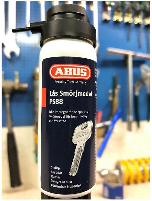 ABUS Lukkospray 50 ml Swedish text