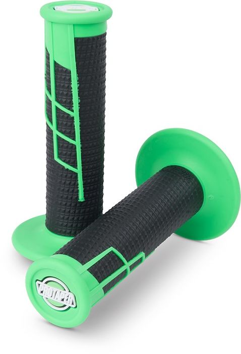 Pro Taper ClampOn 1/2 Waffle Neon Green/Black