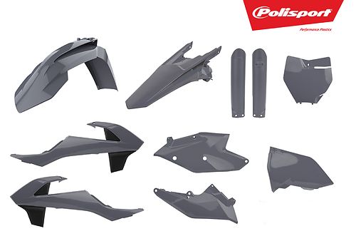 Polisport Kit KTM SX/SX-F/XC-F (16->) Nardo  Grey