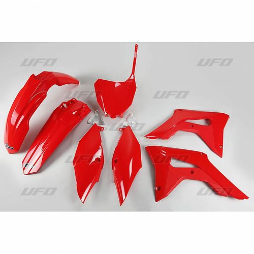 UFO Muovisarja 5-osainen Punainen 070 CRF250R 18- / CRF450 2017-20 