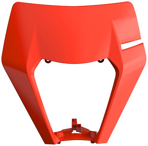 Polisport Headlight mask KTM EXC/EXC-F/XC-W/XCF-W (17-19) orange ktm16