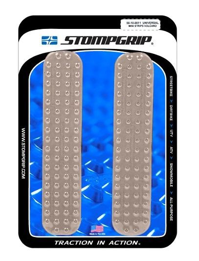 Stompgrip Universal Mini Strips - Volcano : Clear