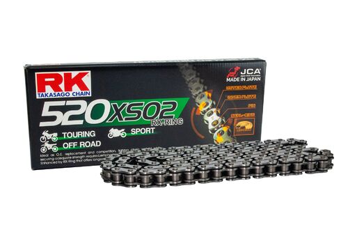 RK 520XSO2 RX-rengasketju +CL (Jousil.)