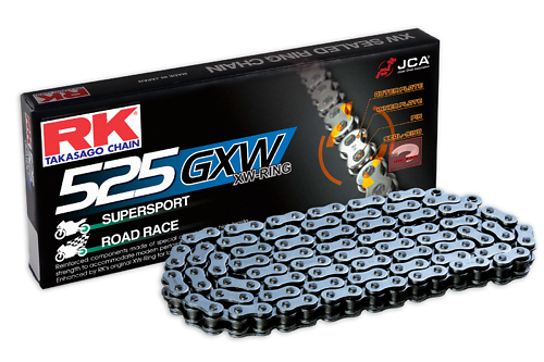 RK 525GXW XW-rengasketju +CLF(Niittil.)