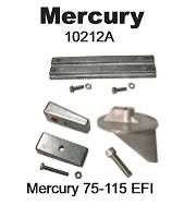 Perf metals anodisarja Mercury 75-115 EFI