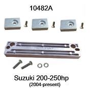 Perf metals anodisarja Suzuki 200-250HP