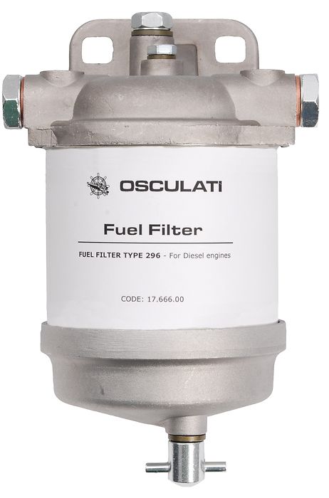 Osculati Diesel suodatin CAV 296 w/water drain