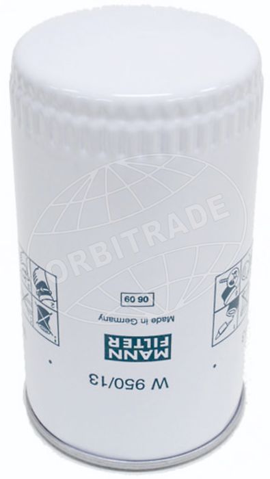 Orbitrade, oil filter